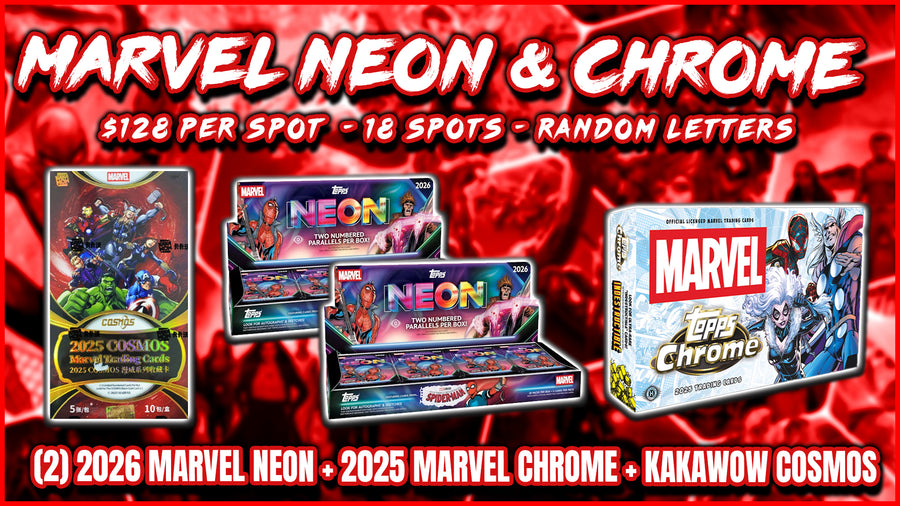 RGL #5997 - Marvel Neon & Chrome (Random Letter) (10/17/26)