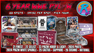 RGL #6000B - 6 Year WWE PYL/PYW (Pick Your Wrestler/Letter) (First Name) (10/21/26)