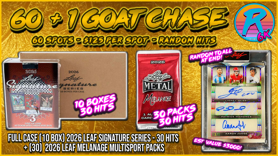 RGL #6000F - 60 + 1 Goat Chase (Random Hit) (10/21/26)
