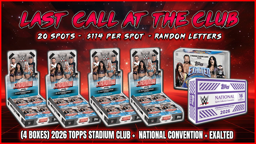 RGL #6011 - Last Call at the Club (Random Letter) (10/23/26)