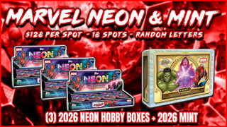 RGL #6018 - Marvel Neon & Mint (Random Letter) (10/24/26)