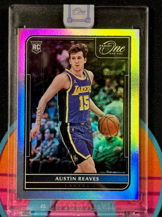 2021-22 Panini One & One NBA - Austin Reaves RC #99/99 - Encased