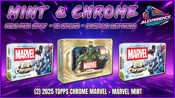 JML #696 - Marvel Mint & Chrome (8/21/25)