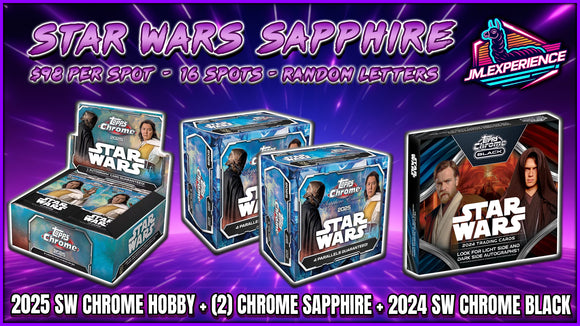 JML #733 - Star Wars Sapphire 4 Box Mixer (10/2/25)