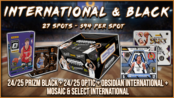 JML #745 - International & Black NBA Mixer (10/9/25)