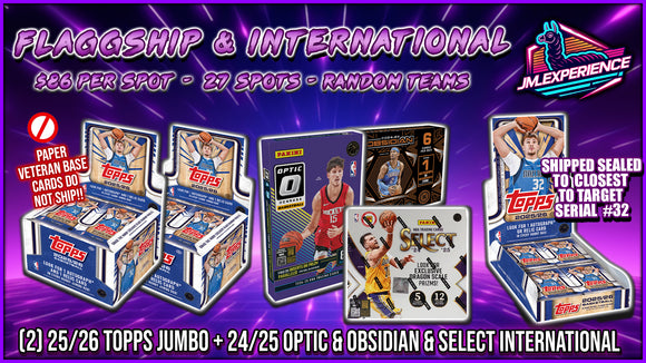 JML #758 - Flaggship & International NBA w/ Serial Chase (10/23/25)