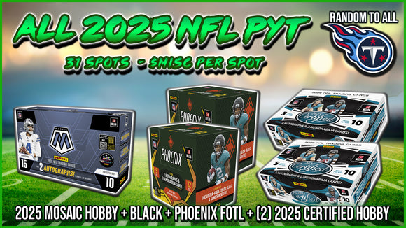 JML #783 - 2025 NFL PYT (Titans Random) (11/20/25)