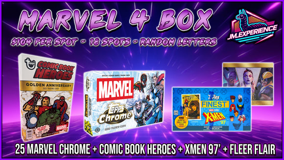 JML #785 - Marvel Four Box  (11/20/25)