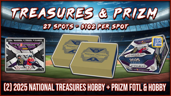 JML #789 - Treasures & Prizm MLB (11/20/25)