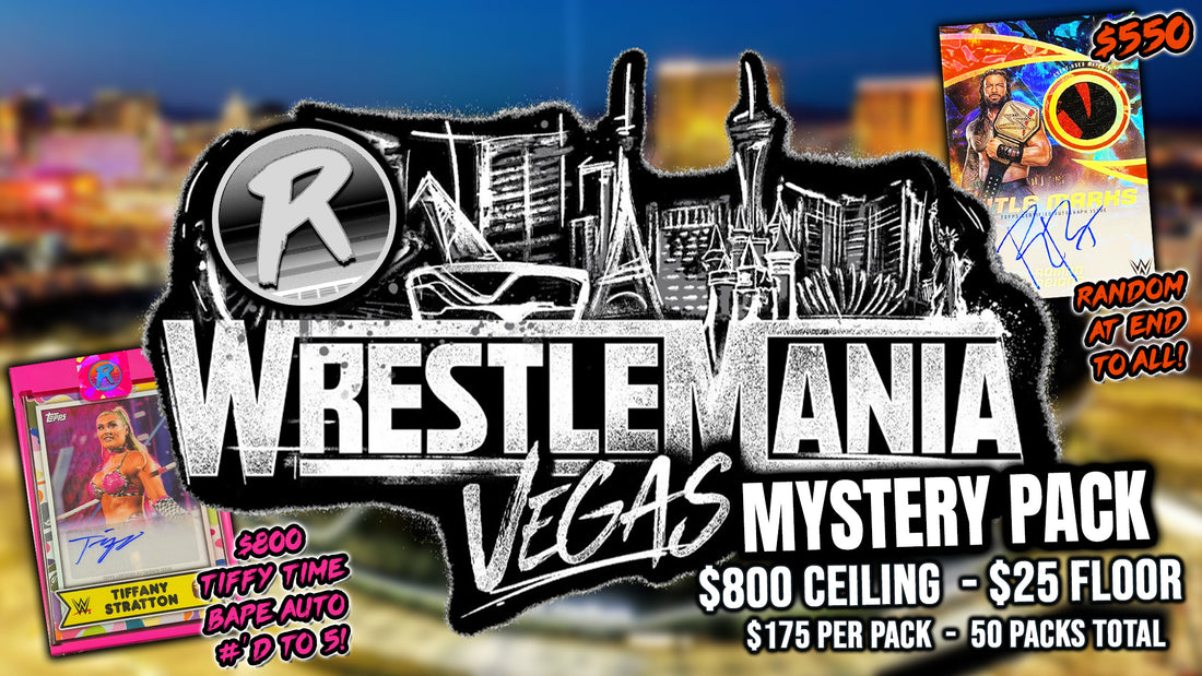 RGL #5300 - RGL's Wrestlemania 42 Mystery Packs (Ceiling $800 Floor $25) ( (4/18/26)