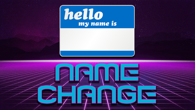 Custom username name change request