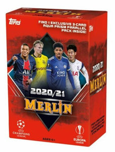 2020-21 Topps Merlin Chrome UEFA Soccer 8-Pack Blaster  [Ships Sealed]